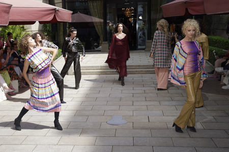 Anja Gockel Fashionshow W 22 auf der Frankfurt Fashion Week AW 2022