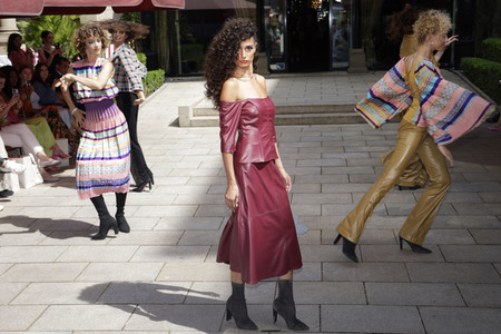 Anja Gockel Fashionshow W 22 auf der Frankfurt Fashion Week AW 2022