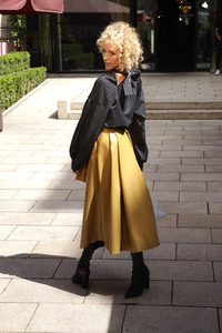 Anja Gockel Fashionshow W 22 auf der Frankfurt Fashion Week AW 2022