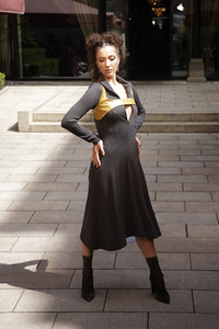 Anja Gockel Fashionshow W 22 auf der Frankfurt Fashion Week AW 2022