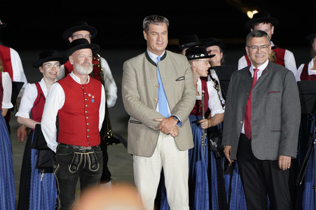 Ankunft von Präsident Biden in München