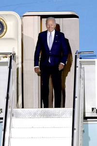 Ankunft von Präsident Biden in München