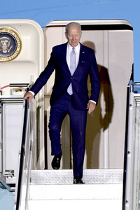 Ankunft von Präsident Biden in München