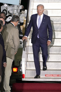 Ankunft von Präsident Biden in München