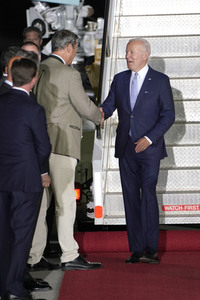 Ankunft von Präsident Biden in München