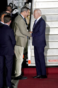 Ankunft von Präsident Biden in München