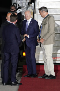 Ankunft von Präsident Biden in München