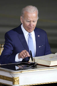 Ankunft von Präsident Biden in München