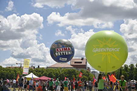 Demonstration gegen den G7-Gipfel in München