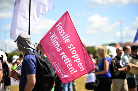 Demonstration gegen den G7-Gipfel in München