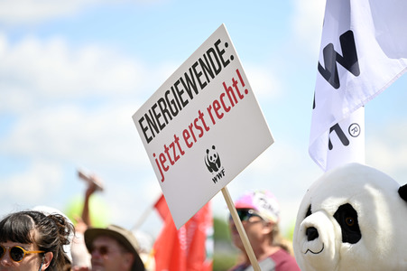 Demonstration gegen den G7-Gipfel in München