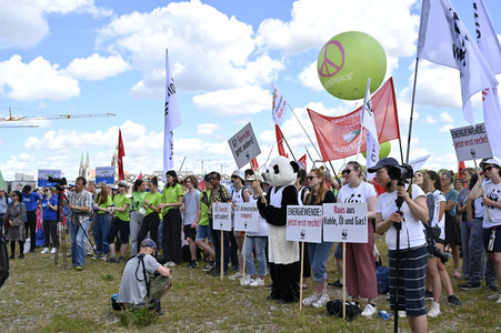 Demonstration gegen den G7-Gipfel in München