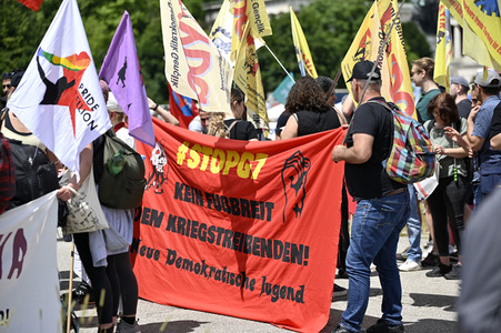 Demonstration gegen den G7-Gipfel in München