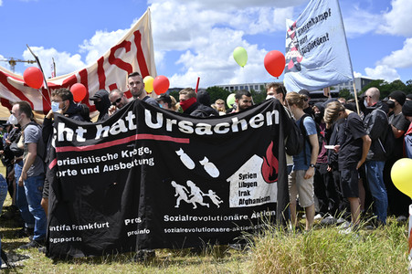 Demonstration gegen den G7-Gipfel in München