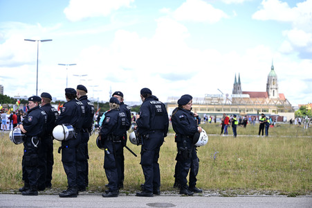 Demonstration gegen den G7-Gipfel in München