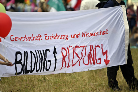 Demonstration gegen den G7-Gipfel in München