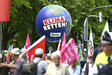 Demonstration gegen den G7-Gipfel in München