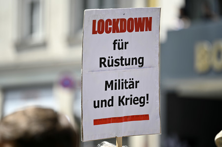 Demonstration gegen den G7-Gipfel in München