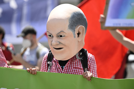 Demonstration gegen den G7-Gipfel in München