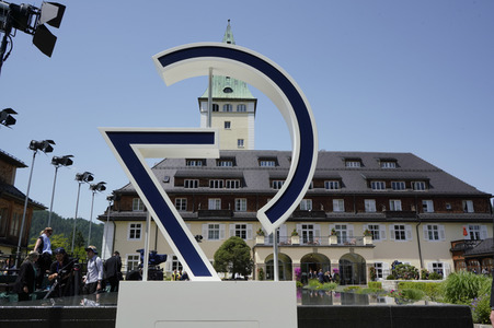G7-Gipfel auf Schloss Elmau in Klais