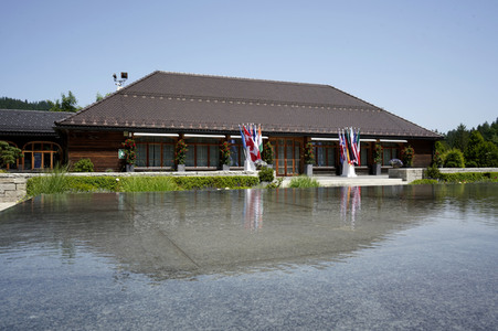G7-Gipfel auf Schloss Elmau in Klais