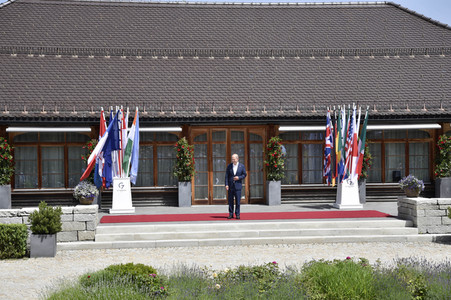 G7-Gipfel auf Schloss Elmau in Klais