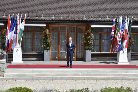 G7-Gipfel auf Schloss Elmau in Klais