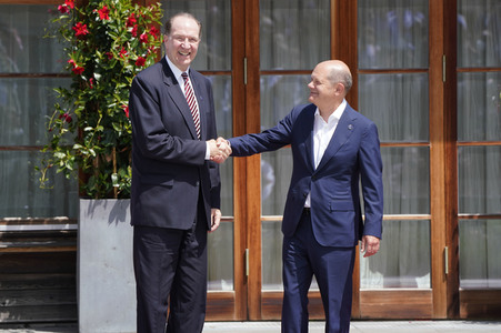 G7-Gipfel auf Schloss Elmau in Klais