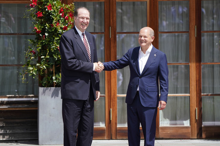 G7-Gipfel auf Schloss Elmau in Klais