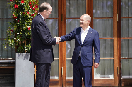 G7-Gipfel auf Schloss Elmau in Klais