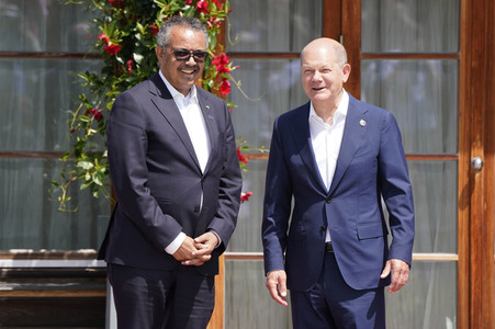 G7-Gipfel auf Schloss Elmau in Klais