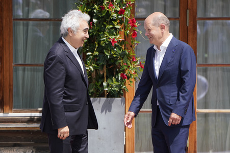 G7-Gipfel auf Schloss Elmau in Klais