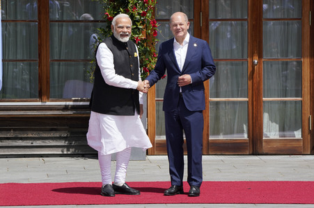 G7-Gipfel auf Schloss Elmau in Klais