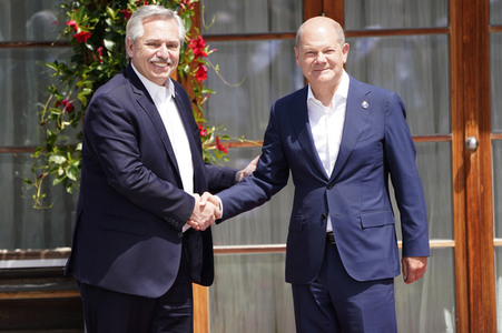 G7-Gipfel auf Schloss Elmau in Klais