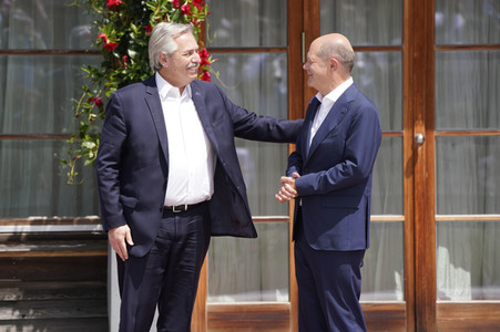 G7-Gipfel auf Schloss Elmau in Klais