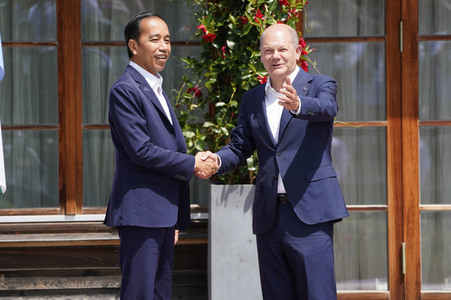 G7-Gipfel auf Schloss Elmau in Klais