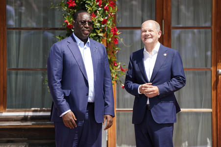 G7-Gipfel auf Schloss Elmau in Klais