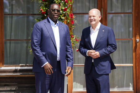 G7-Gipfel auf Schloss Elmau in Klais