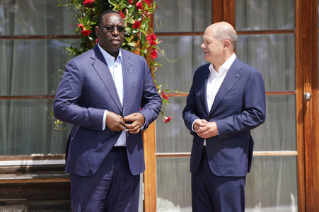 G7-Gipfel auf Schloss Elmau in Klais