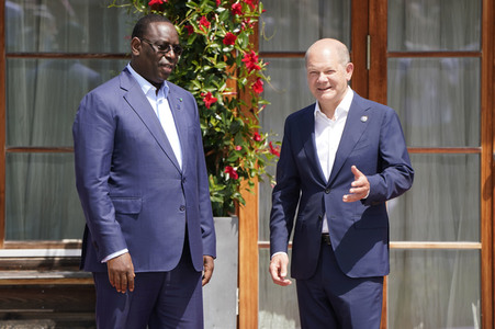 G7-Gipfel auf Schloss Elmau in Klais