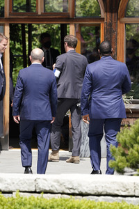 G7-Gipfel auf Schloss Elmau in Klais
