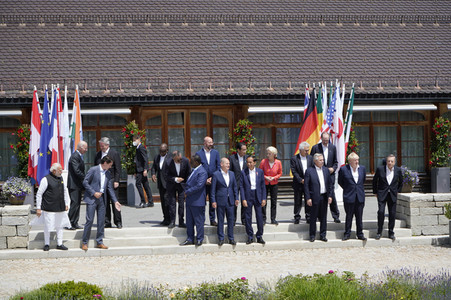 G7-Gipfel auf Schloss Elmau in Klais