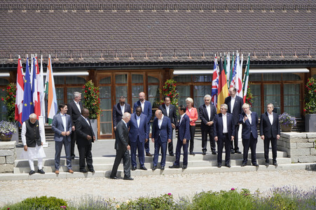 G7-Gipfel auf Schloss Elmau in Klais