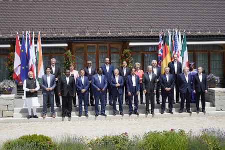 G7-Gipfel auf Schloss Elmau in Klais