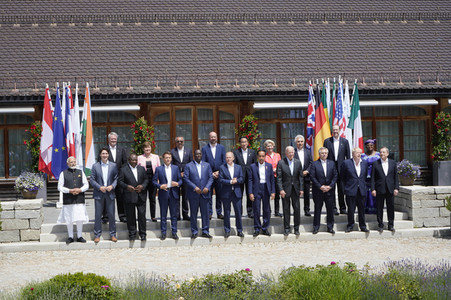 G7-Gipfel auf Schloss Elmau in Klais