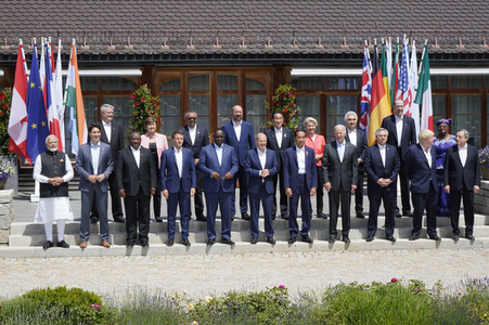 G7-Gipfel auf Schloss Elmau in Klais