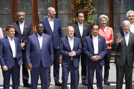 G7-Gipfel auf Schloss Elmau in Klais