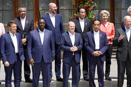 G7-Gipfel auf Schloss Elmau in Klais
