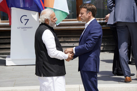 G7-Gipfel auf Schloss Elmau in Klais