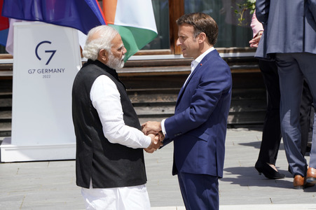 G7-Gipfel auf Schloss Elmau in Klais